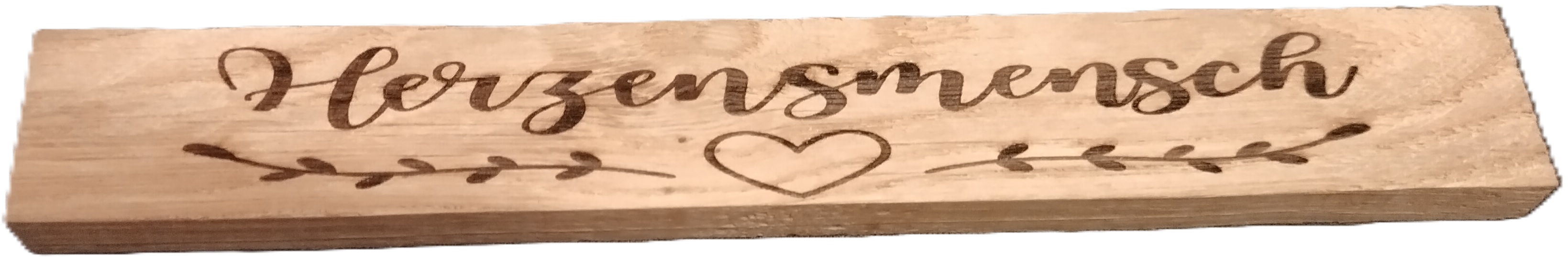 Klötzchen "Herzensmensch"